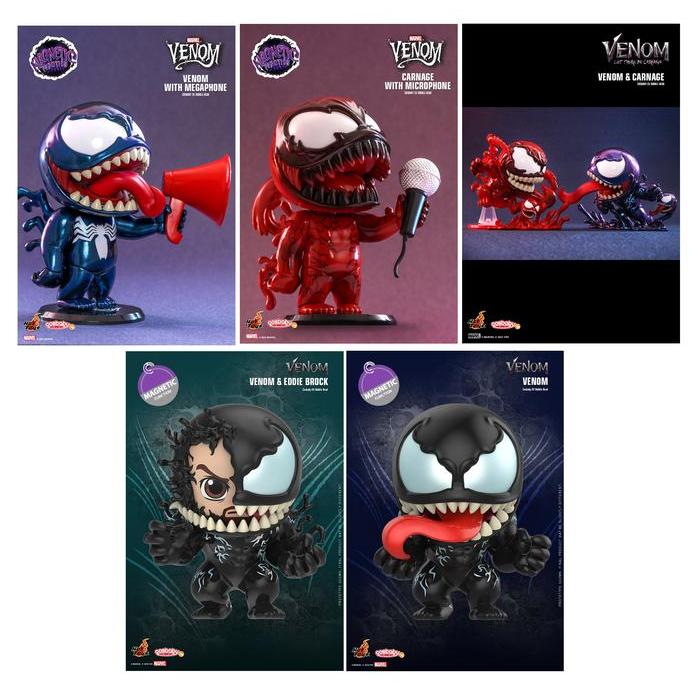 PROMO Hot Toys Cosbaby Venom Carnage Eddie Brock