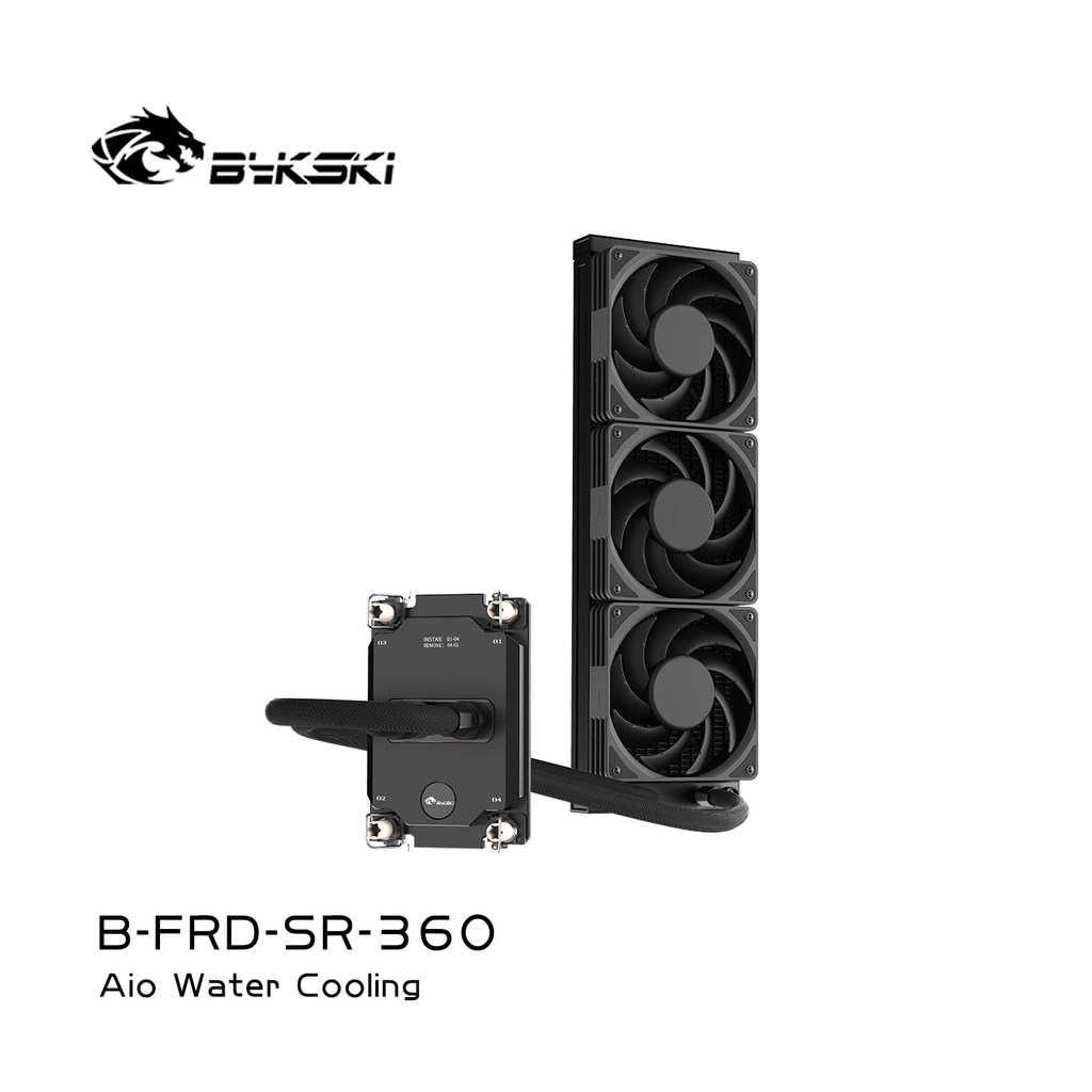 Bykski B-FRD-SR-360 AIO Water Cooler Server 4189/4677/3647/SP5/SP3 Single/Dual CPU Cooling Solution