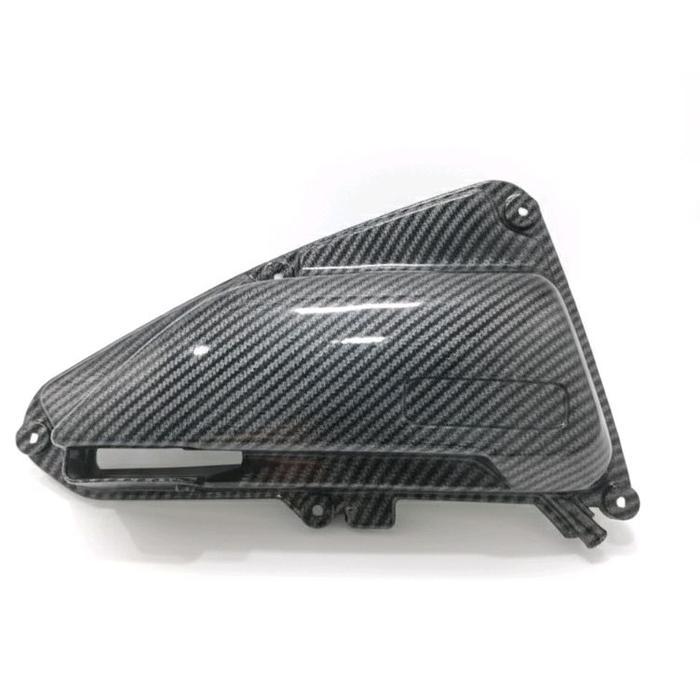 Box Filter Udara Beat 2020 Carbon Tutup Box Filter Beat Deluxe 2020 2025 Carbon WTP untuk Motor Beat