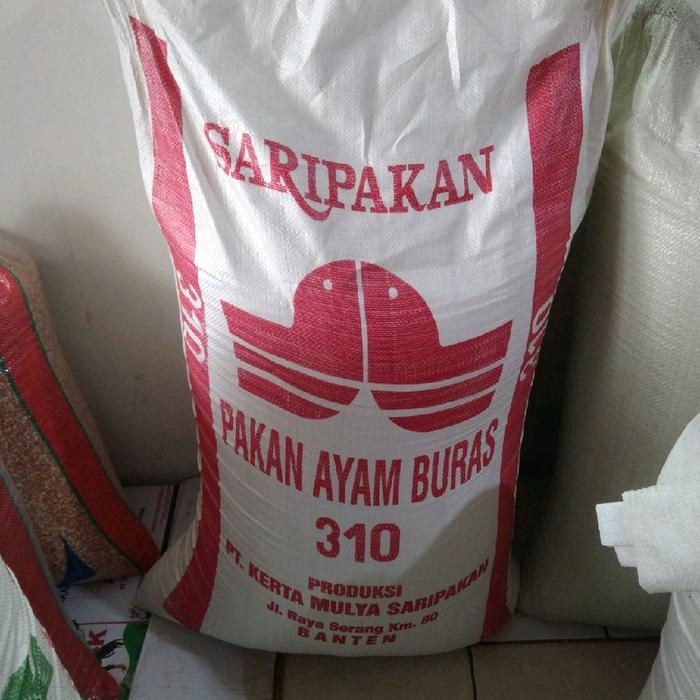 Pakan SARIPAKAN 310 Pakan Ayam Buras - Repack per 1kg