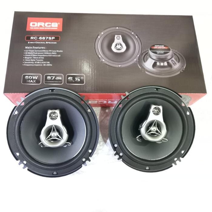 "New" Speaker Orca RC 687 6 Inch/ Speaker Orca 6.5 Inch Mobil Universal