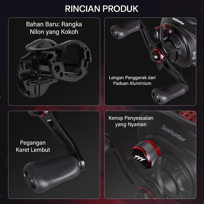 [Official] Seahunter X Kastking Joran Pancing 1 Set = Nebula Dc Reel Pancing Bc Reel + Perigee Ll