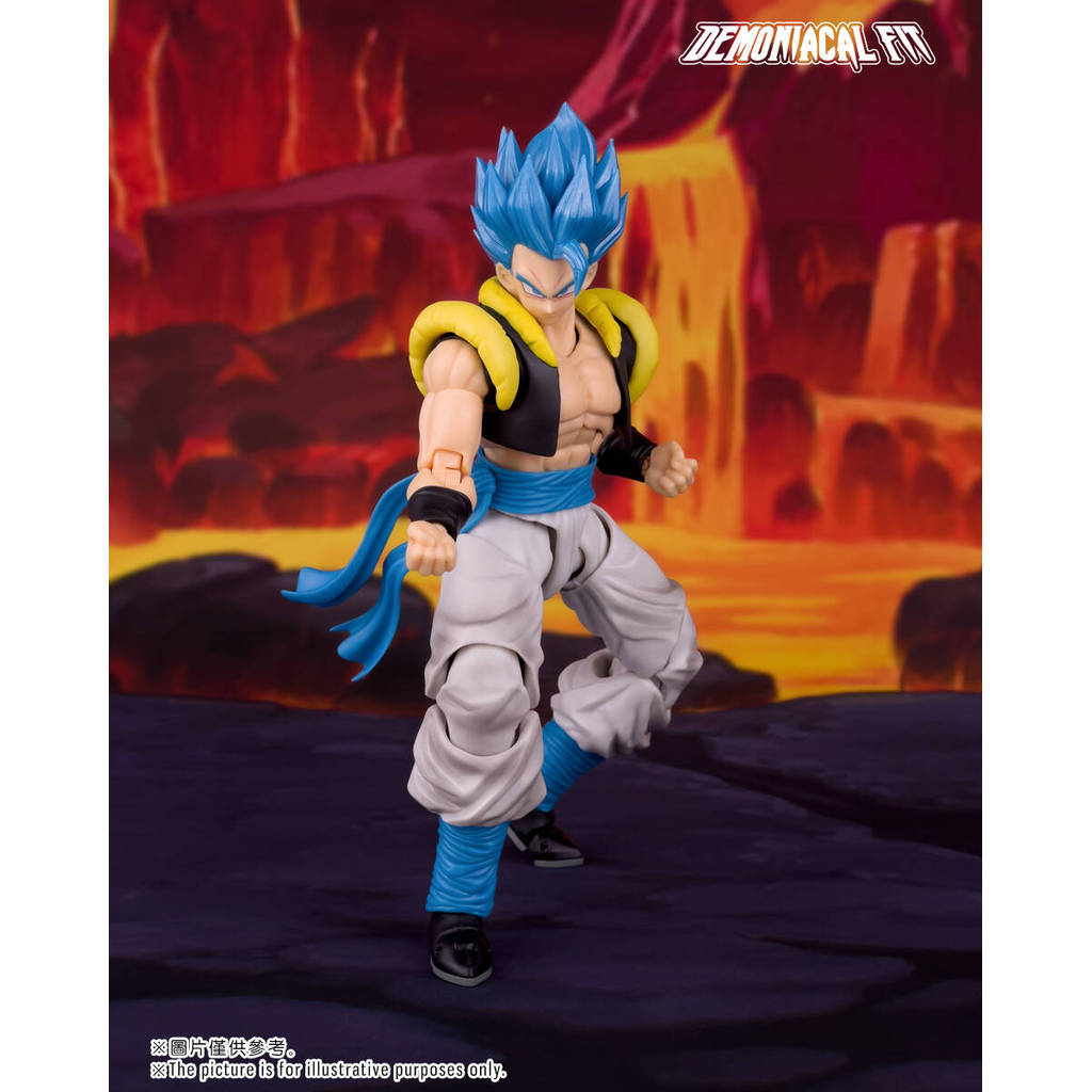  Demoniacal Fit Dragon Ball Z Gogeta Figure SHF Hero Waltz Gogeta The Supreme Dance Super