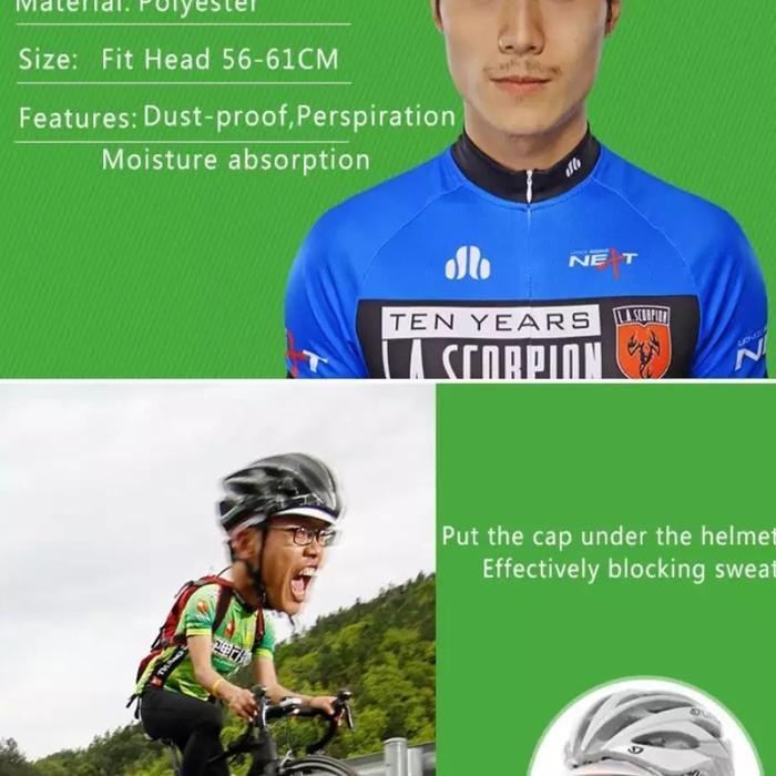 Rockbros Topi Sepeda Mtb Cycling Cap Breatable - Rockbros Hat Cycling #Gratisongkir