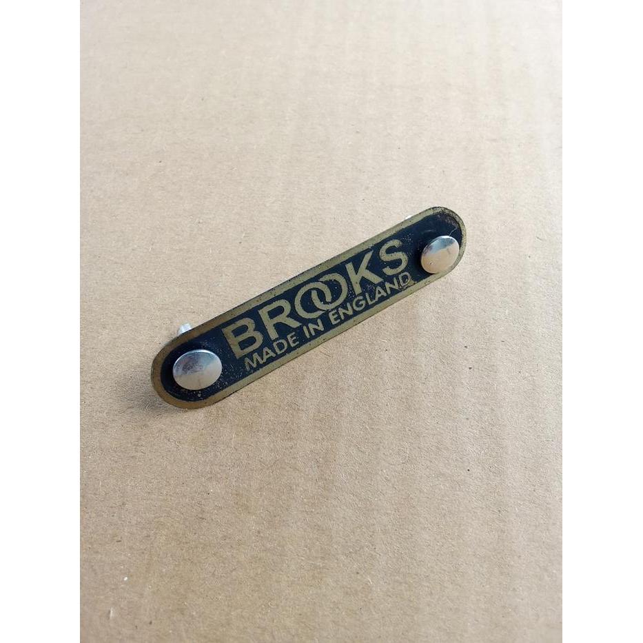 Emblem Sadel Sepeda Onthel Brooks #Gratisongkir