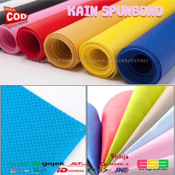 Kain Furing (75 gr) / Kain Pur / Spunbond Non Woven PP-Hitam