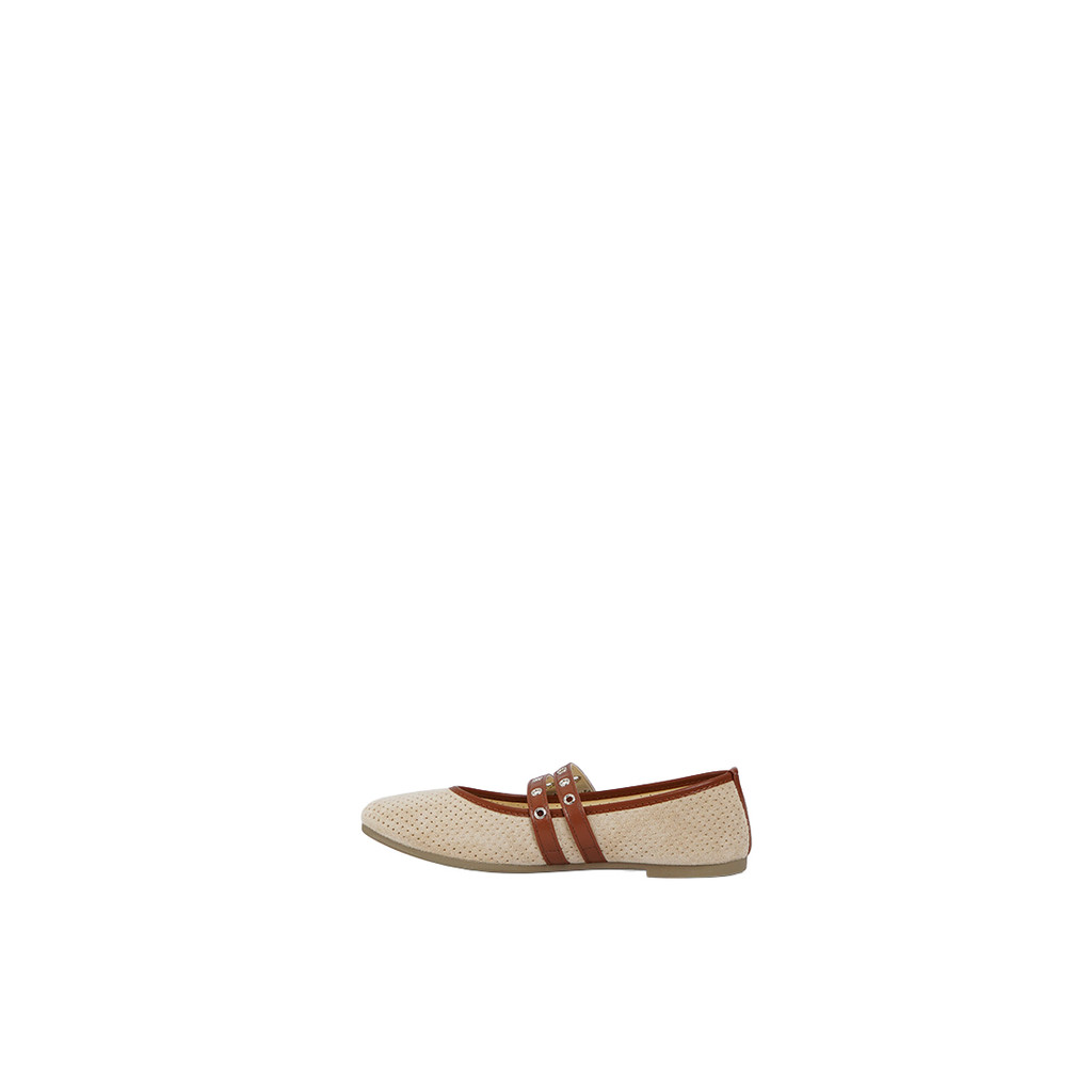 COLORBOX Flats Shoes With Strap Ecru