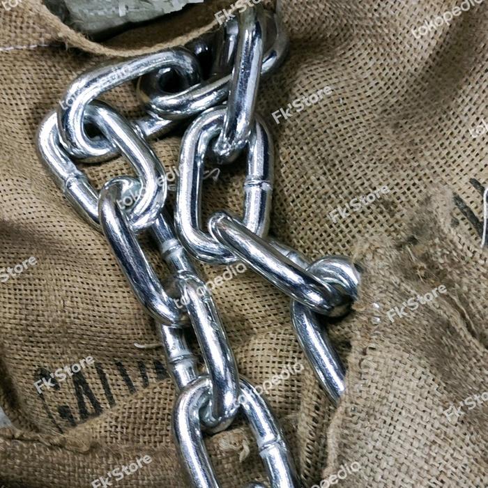 Terlaris - Rantai Galvanis 3/4" (19mm) / Rantai Kapal Galvanis 19 mm - Karung
