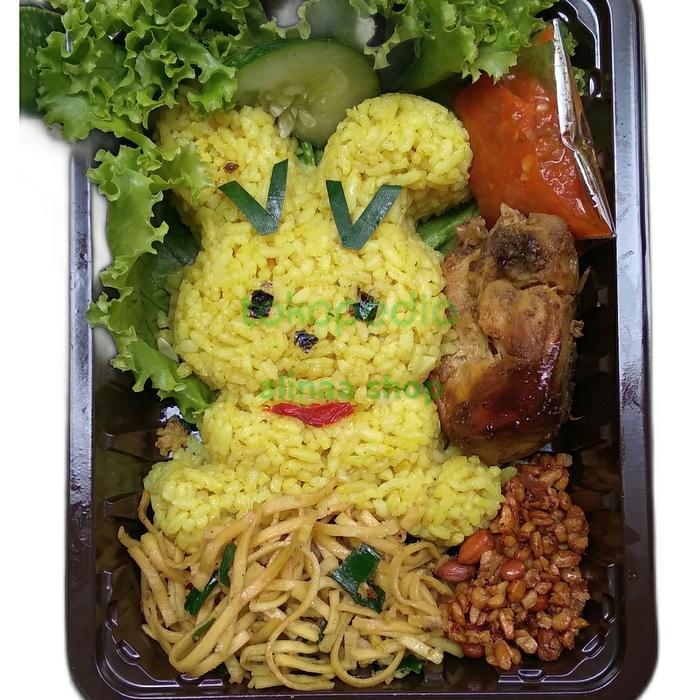 nasi bento ulang tahun anak Nasi Kuning Bento syukuran khitanan