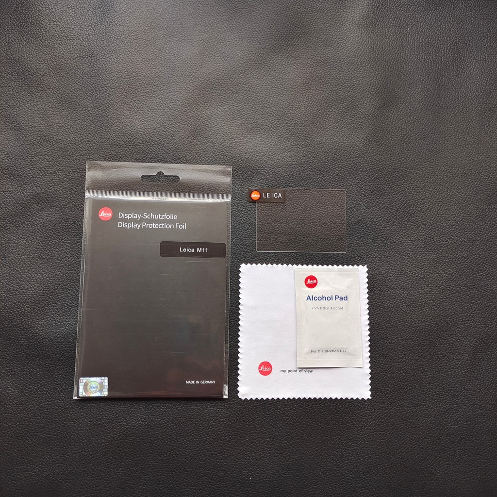 2PCS Thickness Highly Clarity Film Tempered Glass adsorb LCD Screen Protector for LEICA M10 M11 M240
