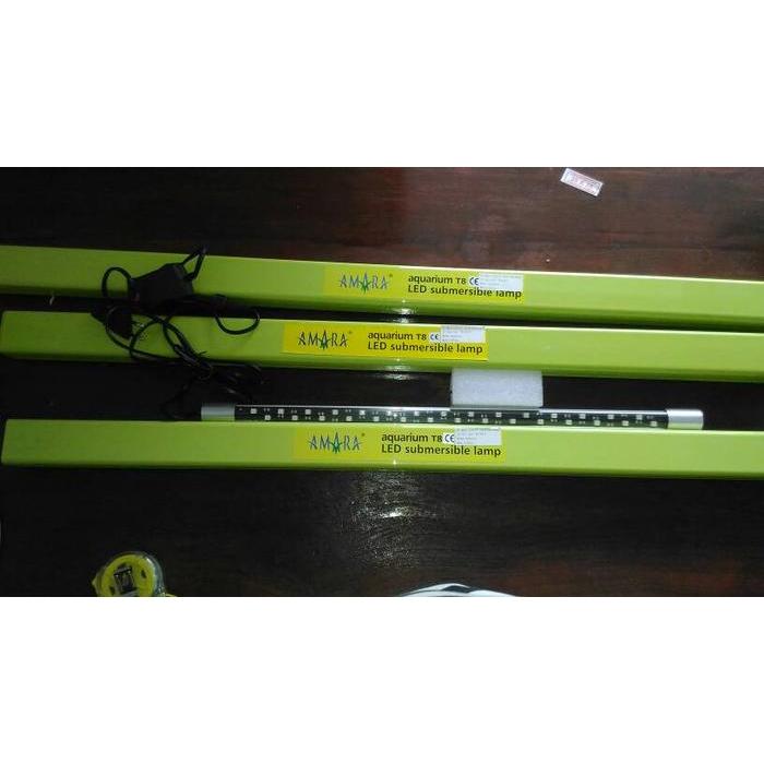 Lampu aquarium LED Amara T8 6watt