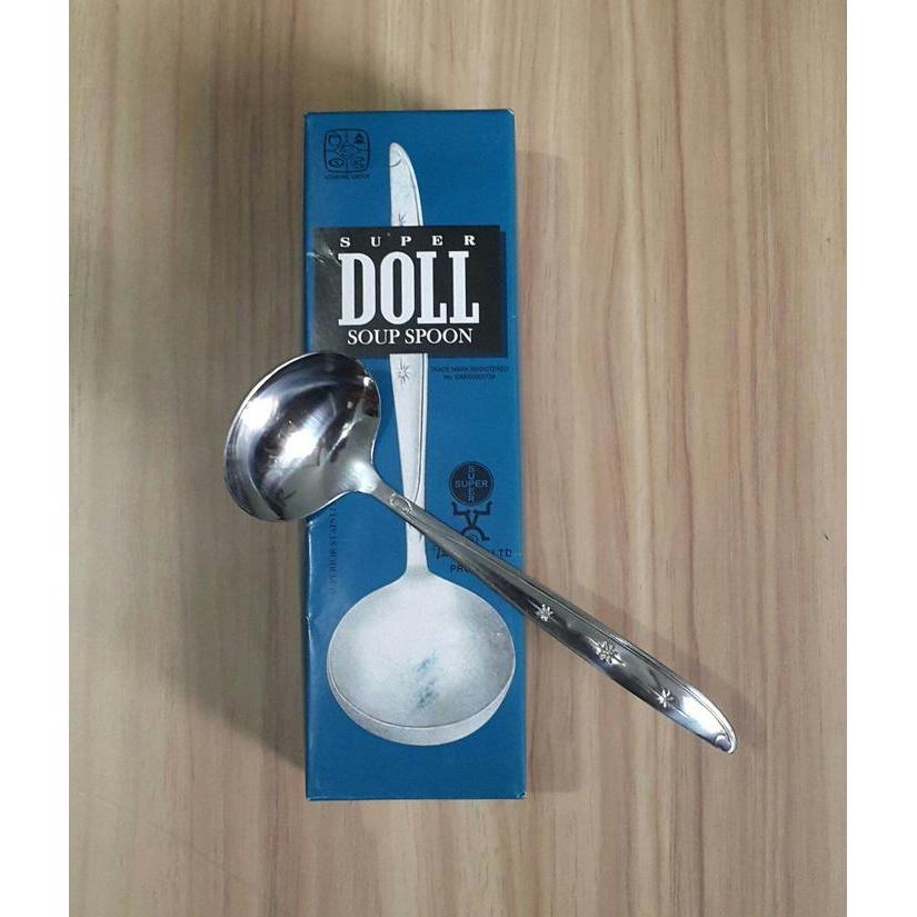 Super Doll Sendok Sayur i Irus Stainless Doll / PCS I Irus Centong Dol