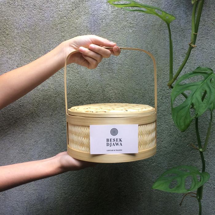 HAMPERS KERANJANG BAMBU / RANTANG BAMBU / BESEK BAMBU