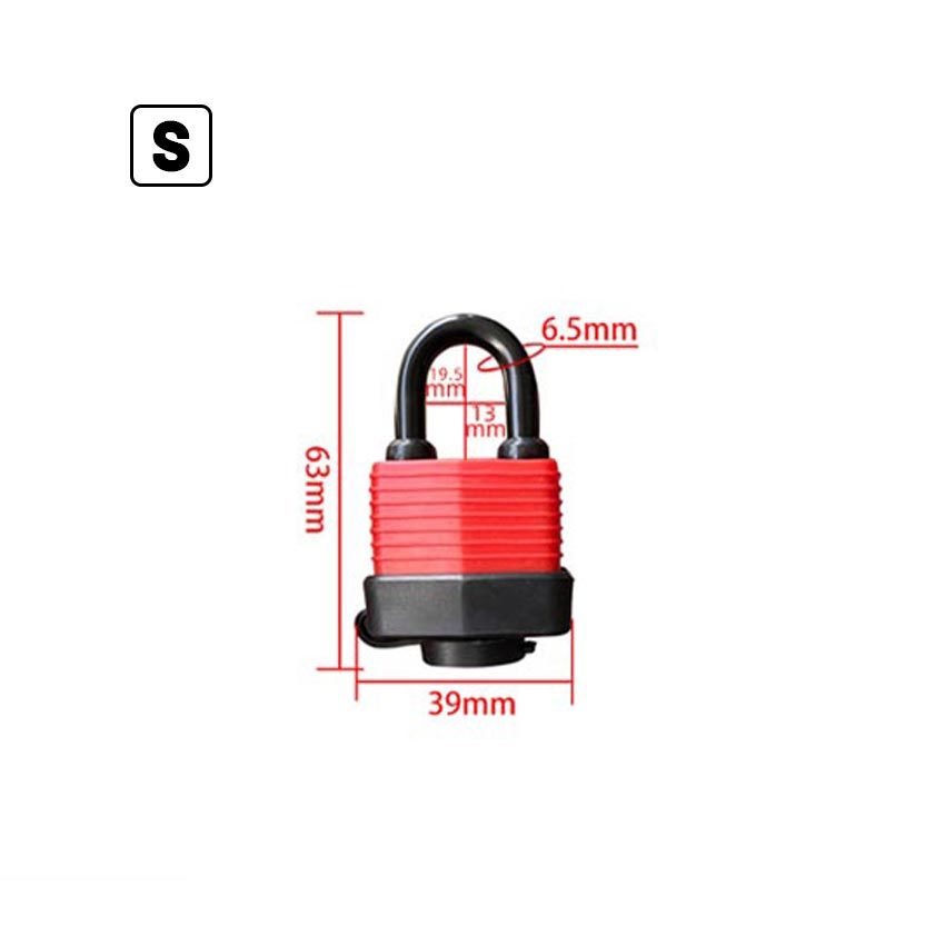 Gembok Kunci Pagar Anti Karat Dan Anti Air Anti Maling 50/45/35Mm / Padlock Gembok Panjang