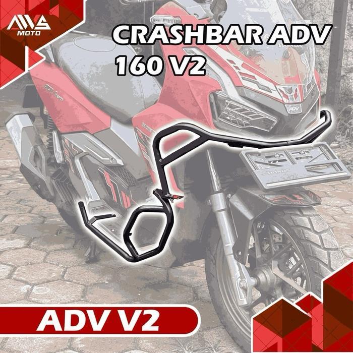 Crashbar Adv 160 Roadsync Dan Adv 160 Full Merk Aws Moto Protector Tubular