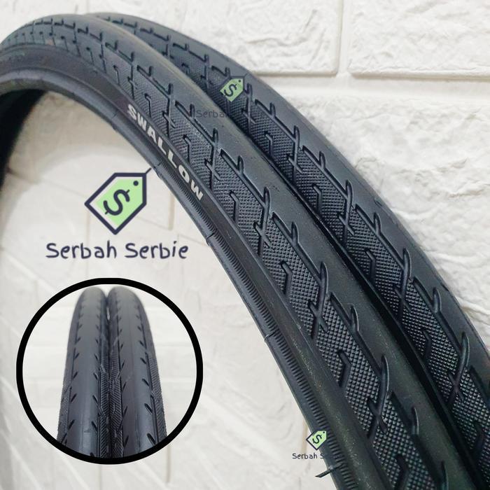 BAN LUAR SEPEDA 26X1.15 SWALLOW 26 X 115 1.15 26x115 DELI TIRE HYBRID SOFT MTB CITY ROAD BIKE