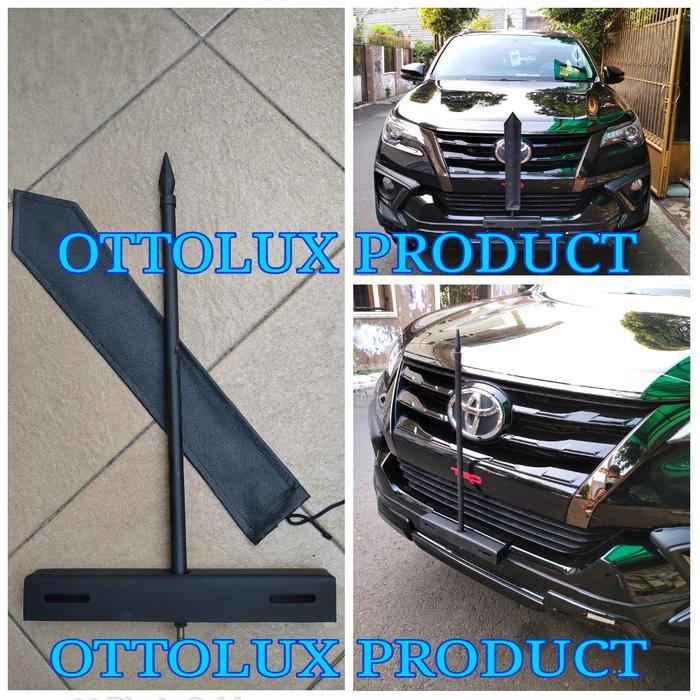 DASI MOBIL TIANG BENDERA MOBIL TIANG KOMANDO DI MOBIL MODEL PEJABAT READY