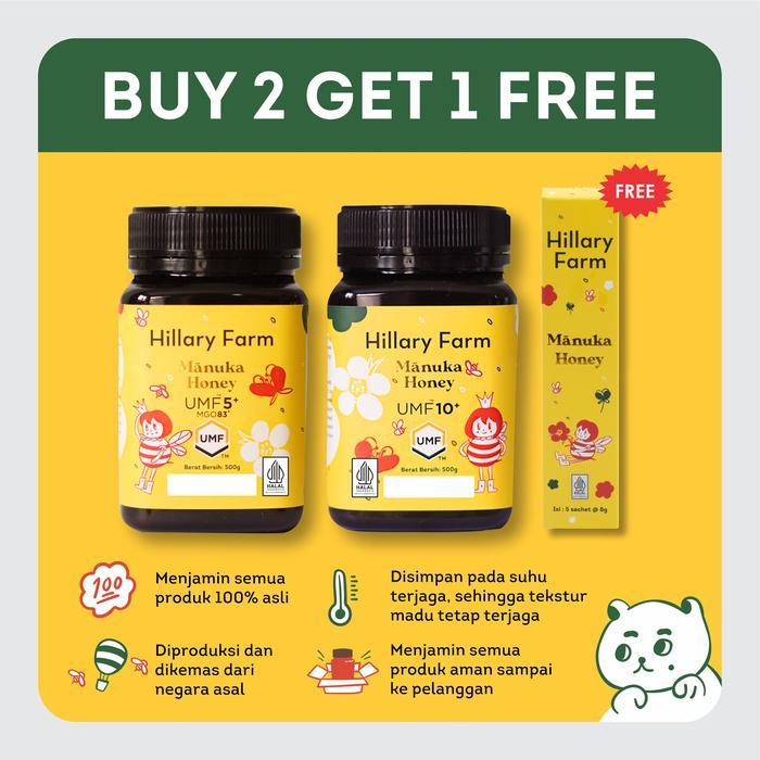 Manuka Honey UMF 5+ , Manuka Honey UMF 10+ Free Madu