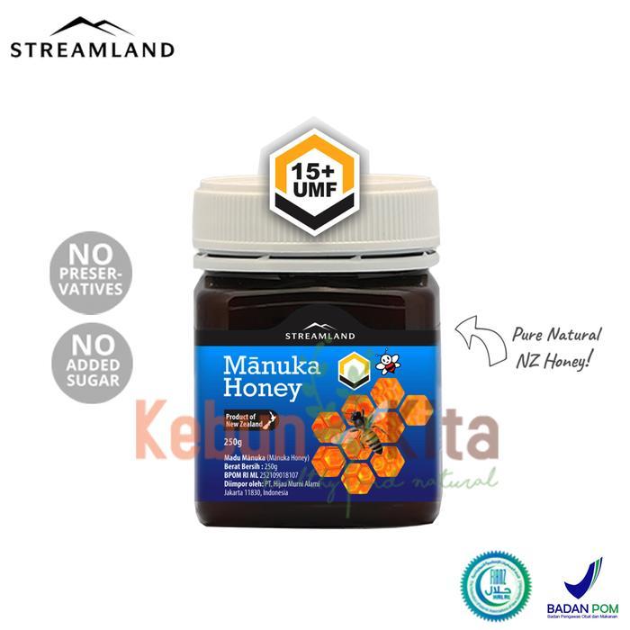 Streamland Manuka Honey UMF 15+ 250gr - Madu Manuka