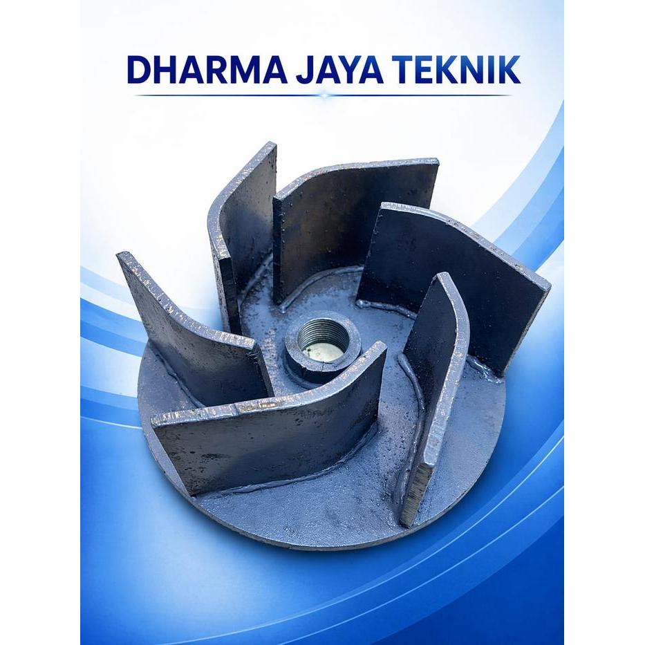 IMPELER WAYER DAUN KIPAS 6, POMPA SEDOT PASIR 4 INCH, WAYER POMPA 4 INCH PREMIUM
