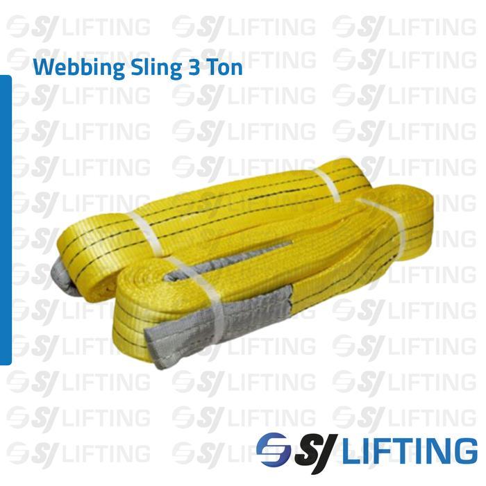 Webbing Sling Tali Angkat 3 Ton 4 Meter