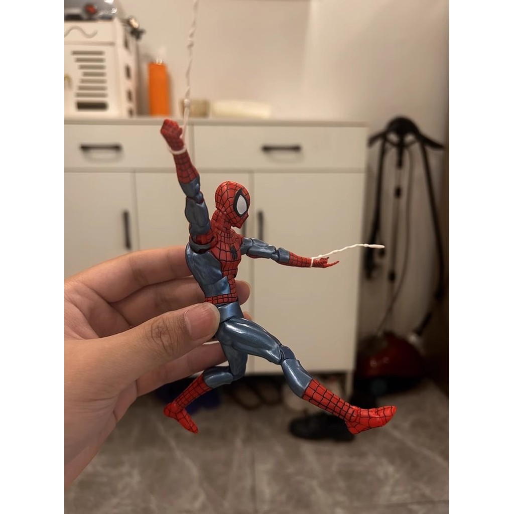 Hot CT Toys SpiderMan Mafex 075 Figure The Anazing Spiderman Comic Ver Mafex 185 Action Figure