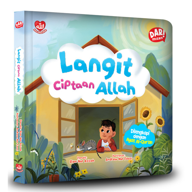 MIZAN - SERI AKU CINTA ALLAH: LANGIT CIPTAAN ALLAH (BOARDBOOK) - Tadabbur Cuaca dan Kebesaran Allah