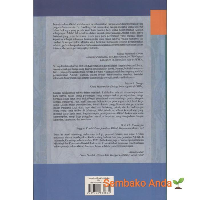 Mengikuti Jejak Leijdecker Jilid 2 (1900-1970). J.L. Swellengrebel. #Gratisongkir