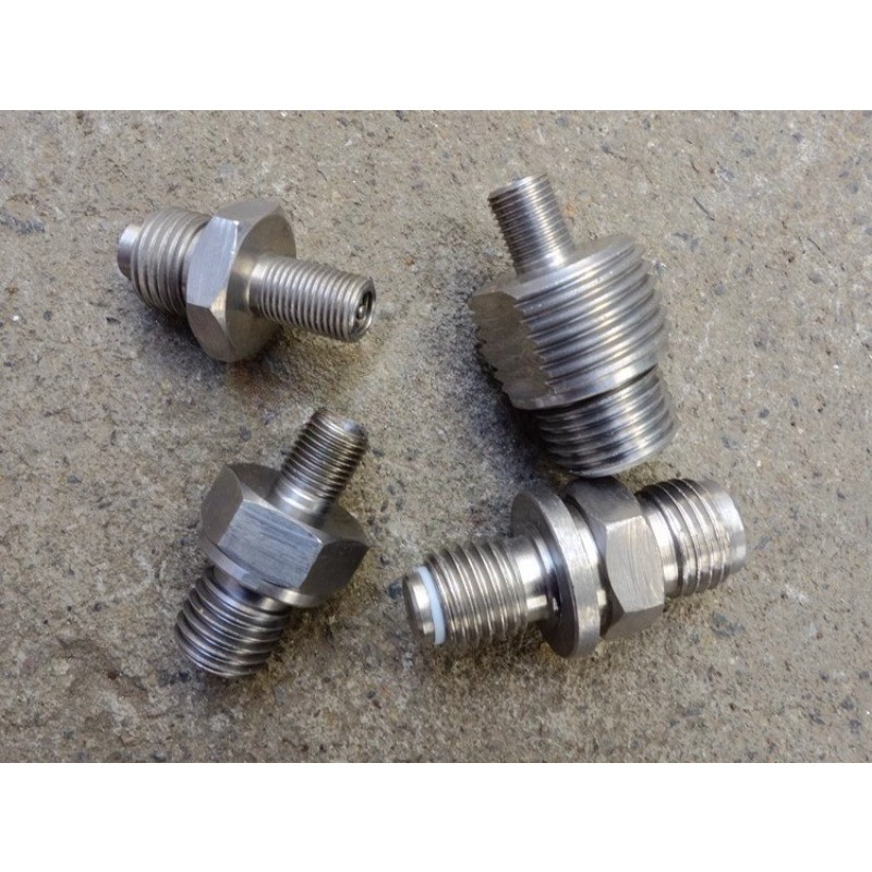 QXF4-2 ACCUMULATOR CHARGING VALVE NITROGEN VALVE 5/16-32UNF 1/2-20UNF