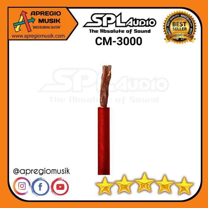 Kabel Microphone Spl Audio Cm3000 Cm 3000 Meteran Original Populer