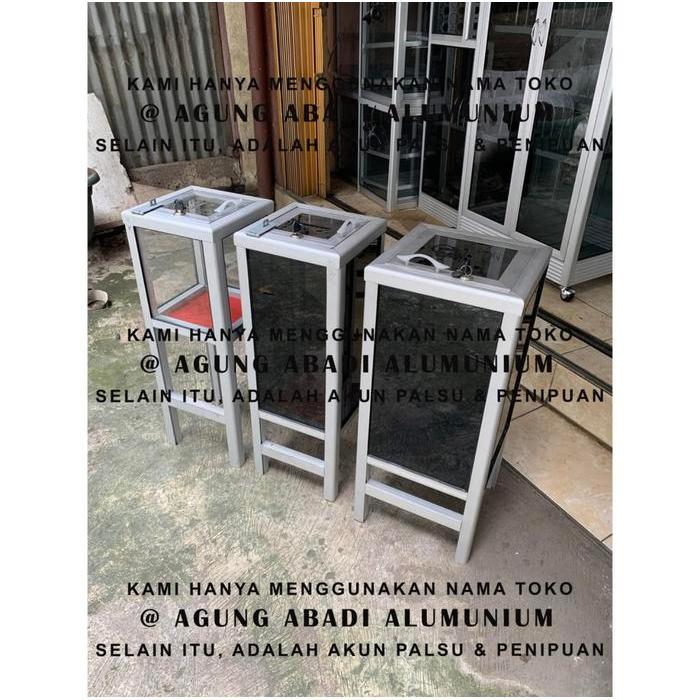 Kotak Amal Alumunium Kaca Masjid Musholla Tbk