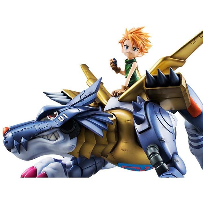 HOT SALE MEGAHOUSE PRECIOUS GEM DIGIMON - METAL GARURUMON & ISHIDA YAMATO TERMURAH
