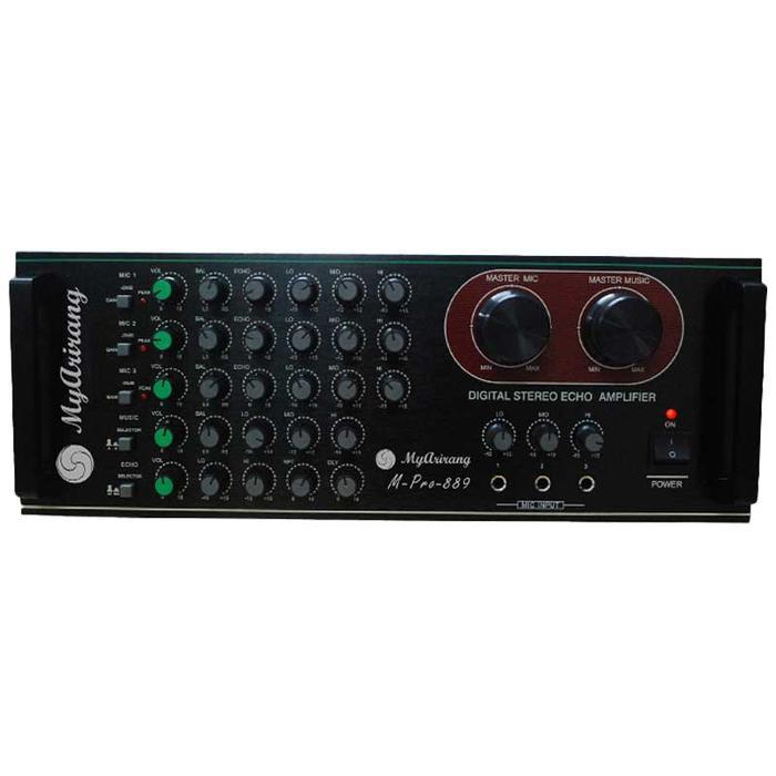 Power Amplifier M 889 Karaoke Stereo 200 Watt