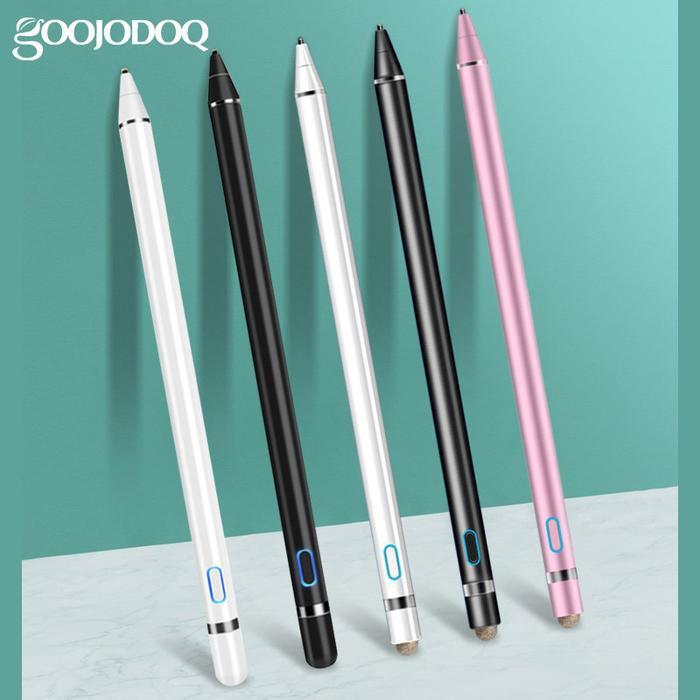 GOOJODOQ Stylus Pen Universal - Bisa Android IOS dan Samsung for Ipad fine point Ujung Lancip Ipad