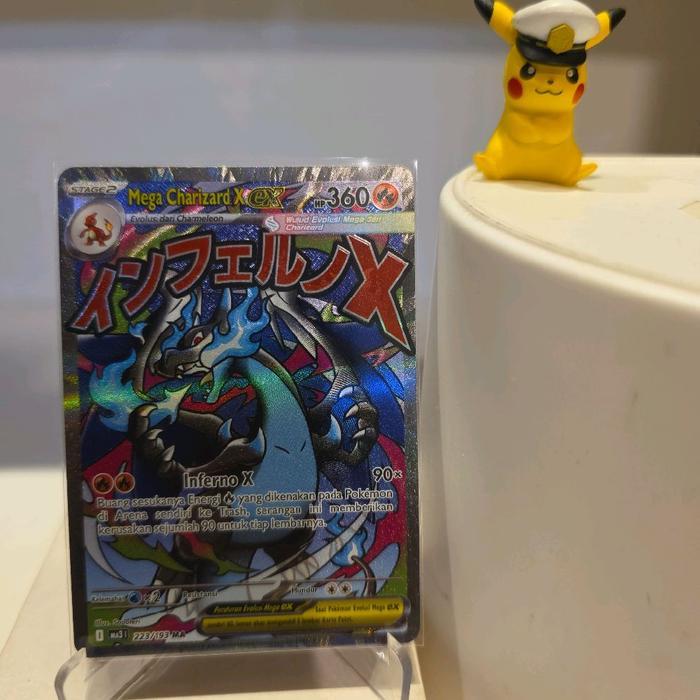Mega Charizard X EX MA ma3 kartu pokemon tcg indo
