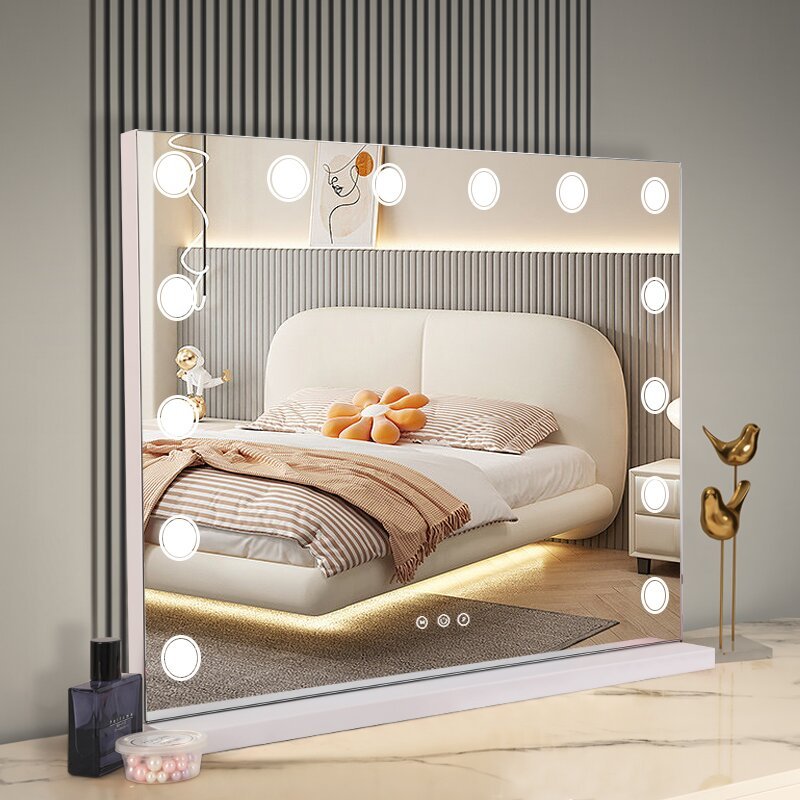 Home Bedroom Decorative Mirrors Girls Bathroom Aesthetic Dorm Decorative Mirrors House Interior Lust