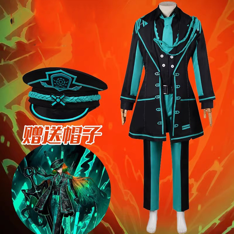 Anime Limbus Company Ishmael Cosplay Costumes Wig Role Play Uniform Female Male Halloween Cosplay