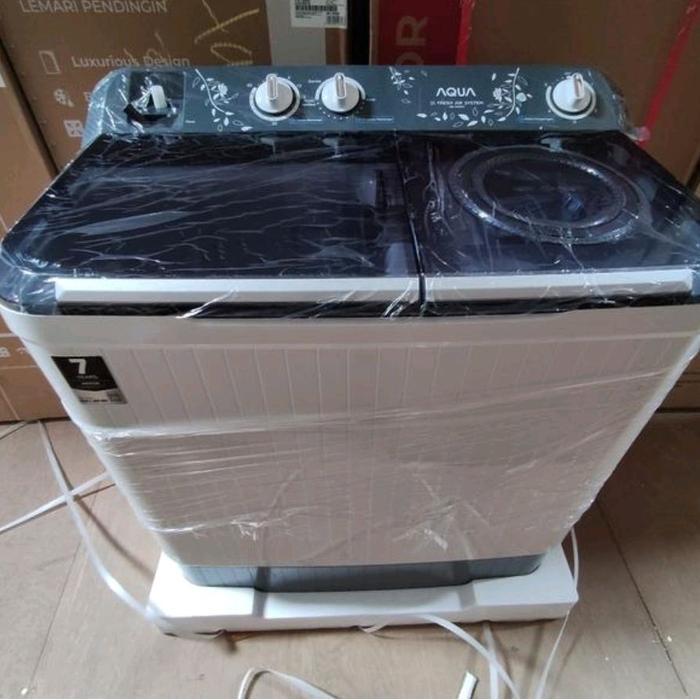 MESIN CUCI AQUA 2 TABUNG 7 KG