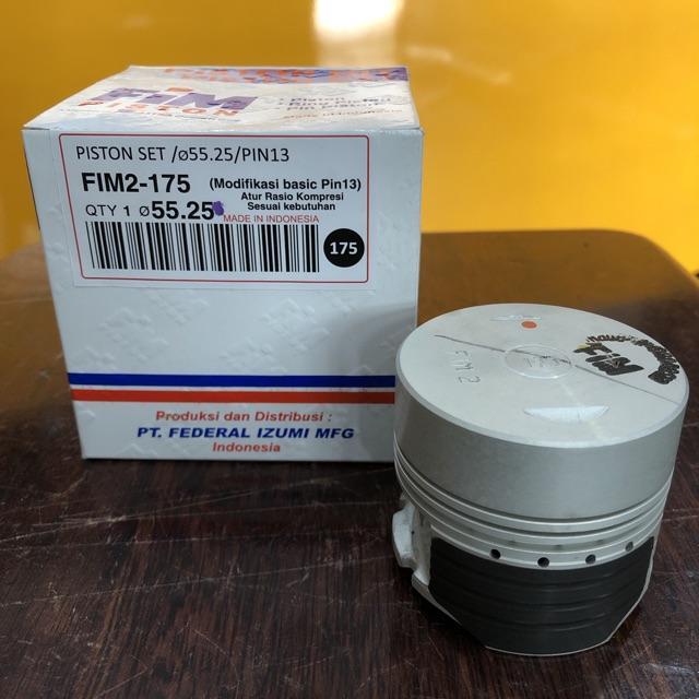 Piston Fim Honda Revo Vario Jupiter Vega Blade Beat Pin13 Fim2 Fim 2