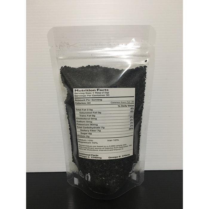 "New" Selasih / Basil Seeds Import Untuk Panas Dalam / Biji Selasih 100 gr