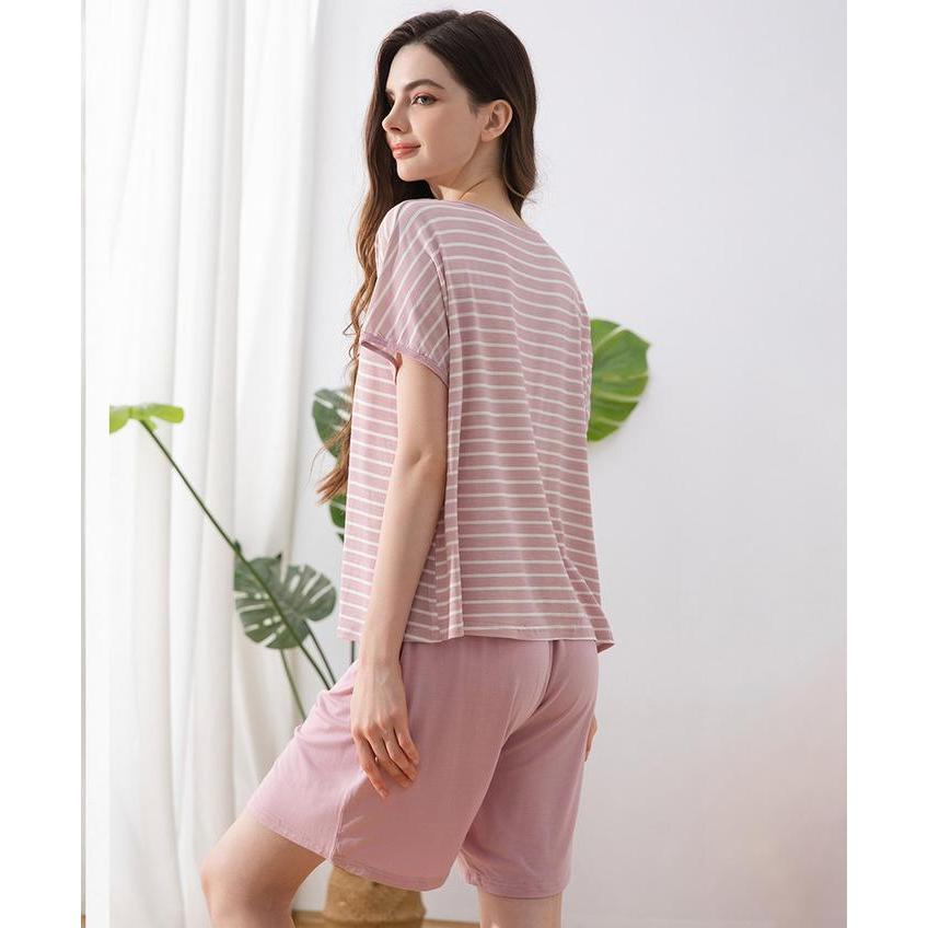 SALE Felancy Soft Viscose Jersey Sleeve Pajamas 078-PA2141