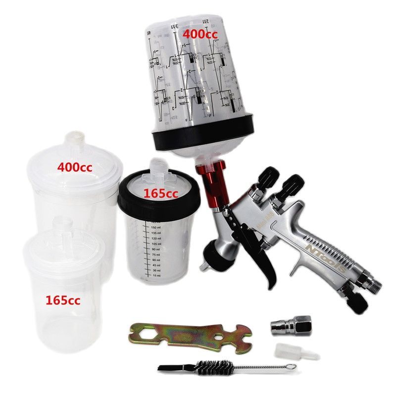 Mini Spray Gun Paint Spray Gun Air Spray Gun With 165 /400cc  Spray