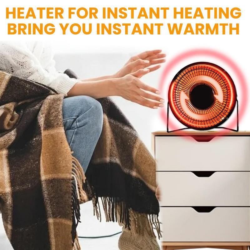 Electric Heater Indoor Overheat Protection Portable Electric Heater Portable Mini Heater Adjustable 