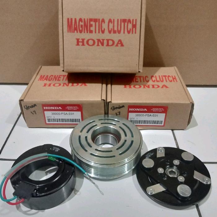 Puli Pulley Kompresor Ac Honda Stream 1.7 Magmet Clutch Stream 1.7Cc Berkualitas
