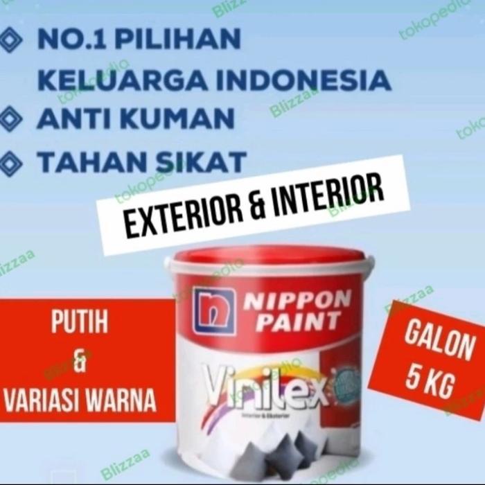 Vinilex 5kg Vinilex White 300 White 300SS Vinilex 5000 Interior Exterior Vinilex Warna 5kg Galon