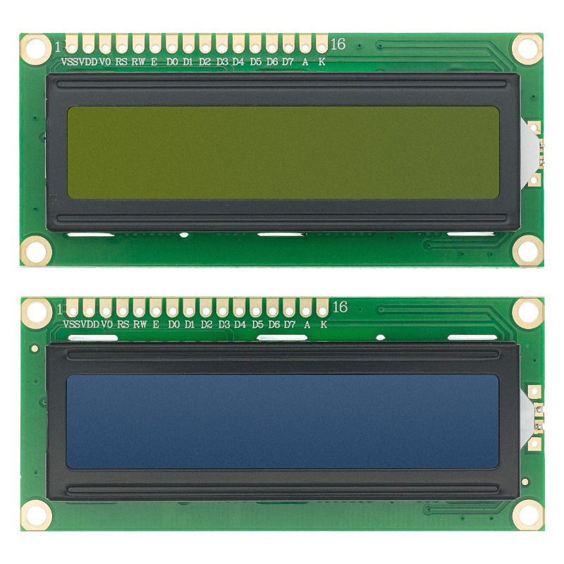 10pcs 1602 16x2 Character LCD Display Module HD44780 Controller Blue/Green screen blacklight LCD1602