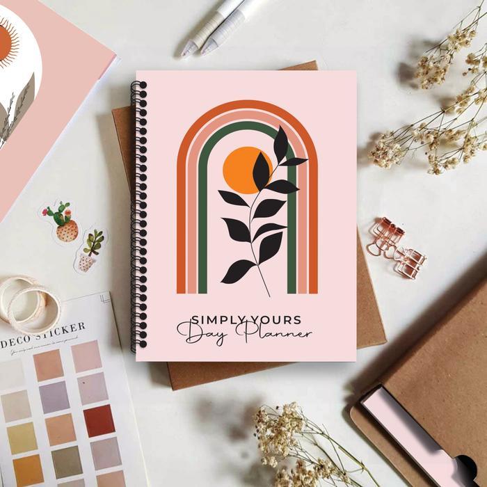 planner book daily buku planner Kertas Putih Paper