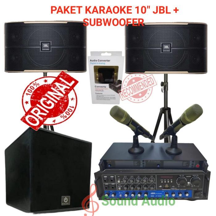 paket  karaoke jbl passion 10 /paket sound system jbl 10 inch