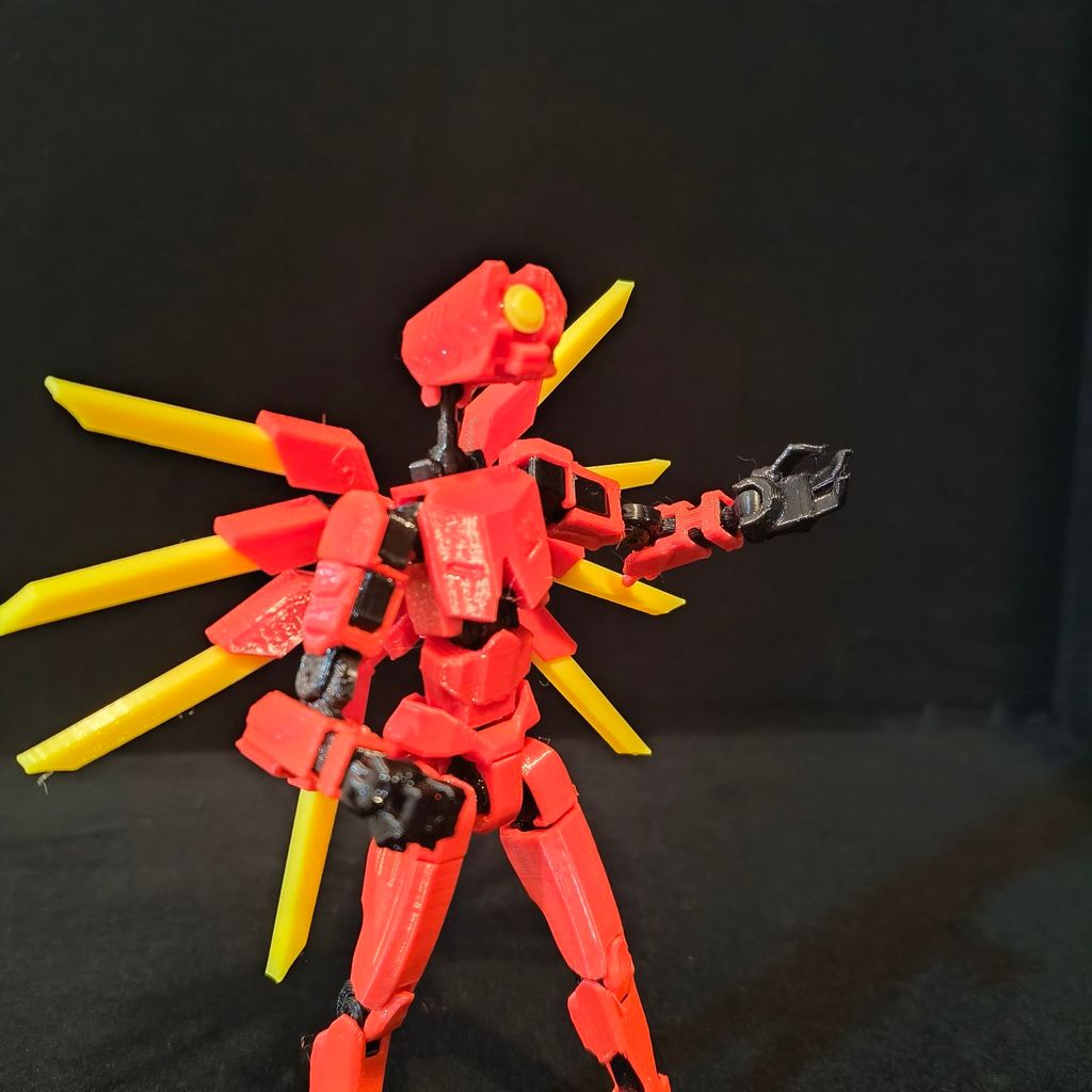 3D Printed Mannequin Dummy 13 Ultrakill V1 Series Toys Action Figures Multi-Jointed Movable