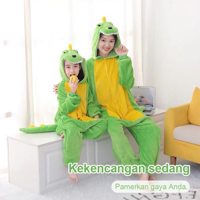 Baju Kostum Onesie Dino Baju Karakter Kostum Onesie Dewasa Kostum Dinosaurus Flanel